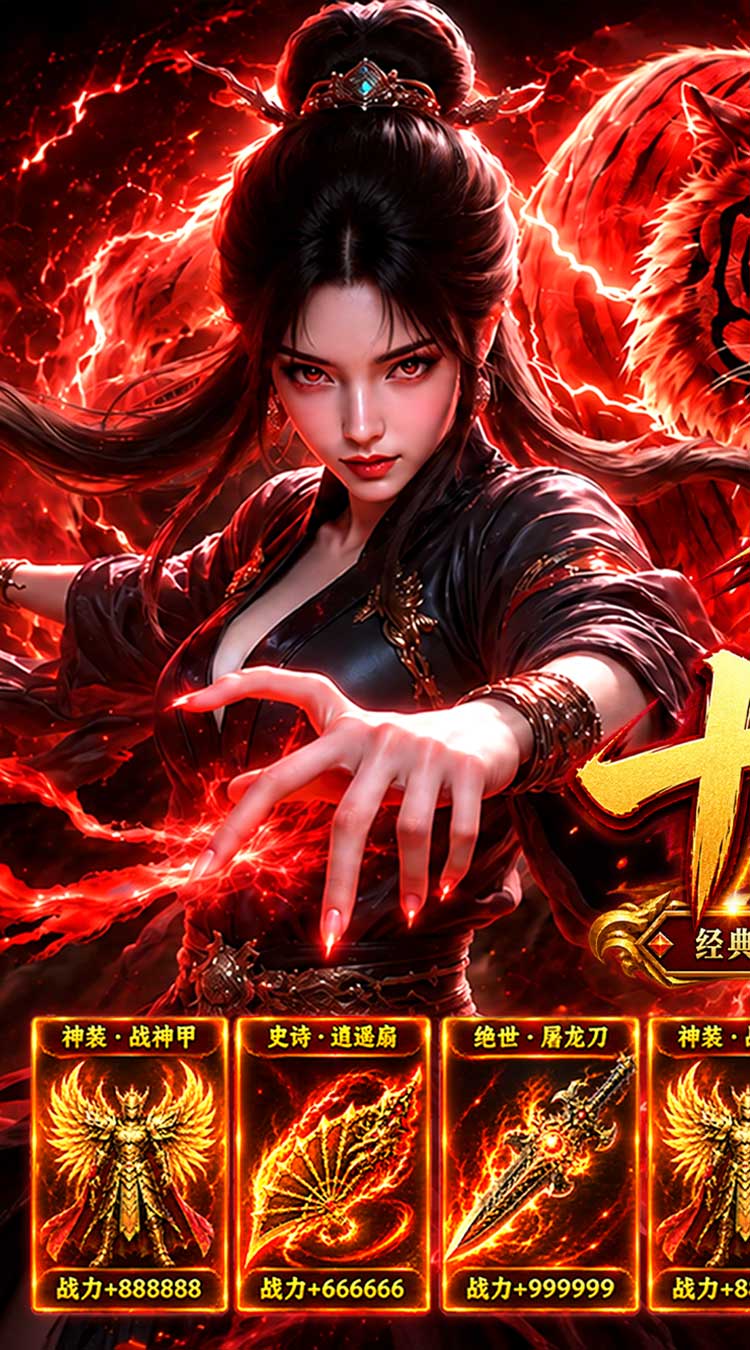 烈焰领主（复古十二职业元宝服） 游戏图片 2