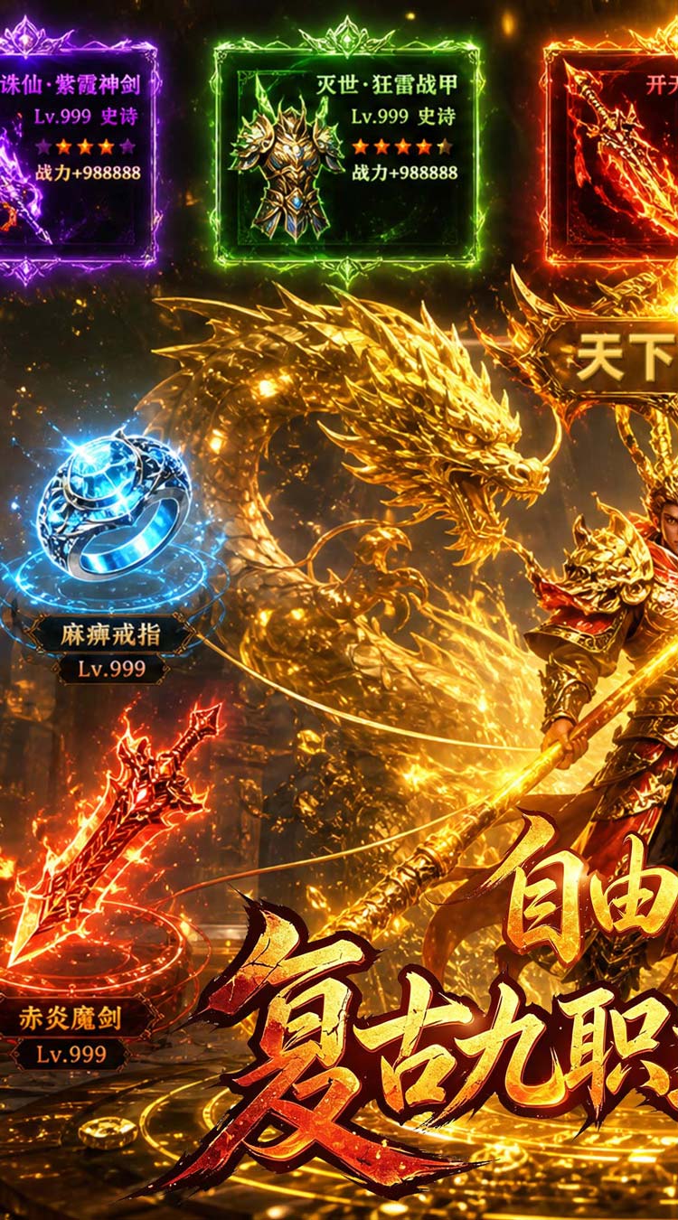 自由之光（天赋流复古九职业） 游戏图片 2