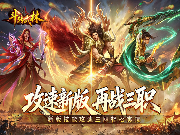 斗转武林（爽玩攻速三职业）游戏画面