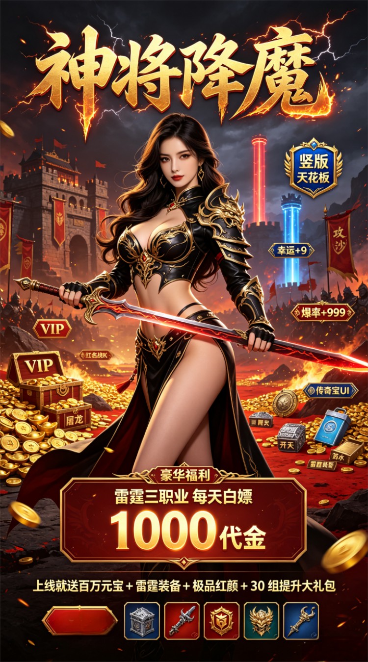 神将降魔（1折1000免费买断版）（竖屏传奇） 游戏图片 2