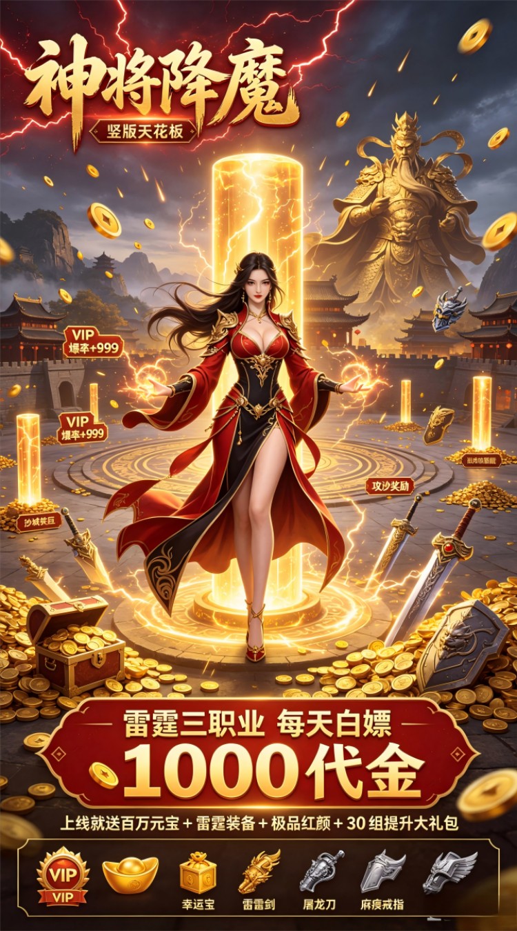 神将降魔（1折1000免费买断版）（竖屏传奇） 游戏图片 4